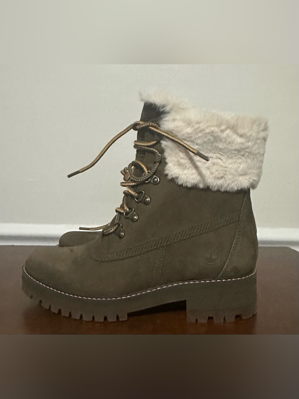 Women's lace up Timberland boots